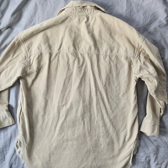 Aerie 3/4 Zip Beige Utility Jacket for Women Sz Small - Picture 8 of 8